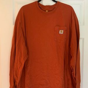 Orange Skater Carhartt Long Sleeve T-shirt